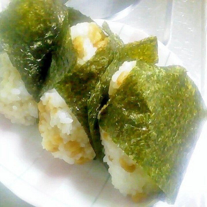 簡単!天かすおにぎり 夜食にも最適♪